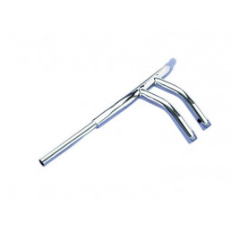 T-BAR 6" Lenker 1.25" / 32 mm Chrome - Harley-Davidson Modelle